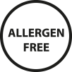 Icono Libre de alérgenos